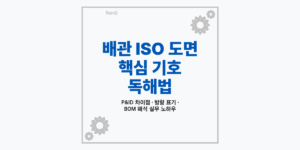 배관 ISO 도면 Isometric Drawing 읽는 법과 핵심 기호 가이드 썸네일