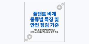 플랜트 비계 스캐폴딩 설치 및 안전 점검 기준